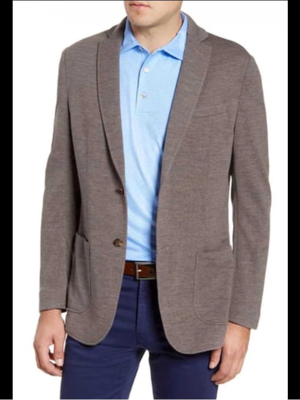 Peter Millar classic knit wool blend  blazer